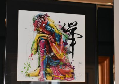 Ditchling Road Hairdressers - Buddha painting